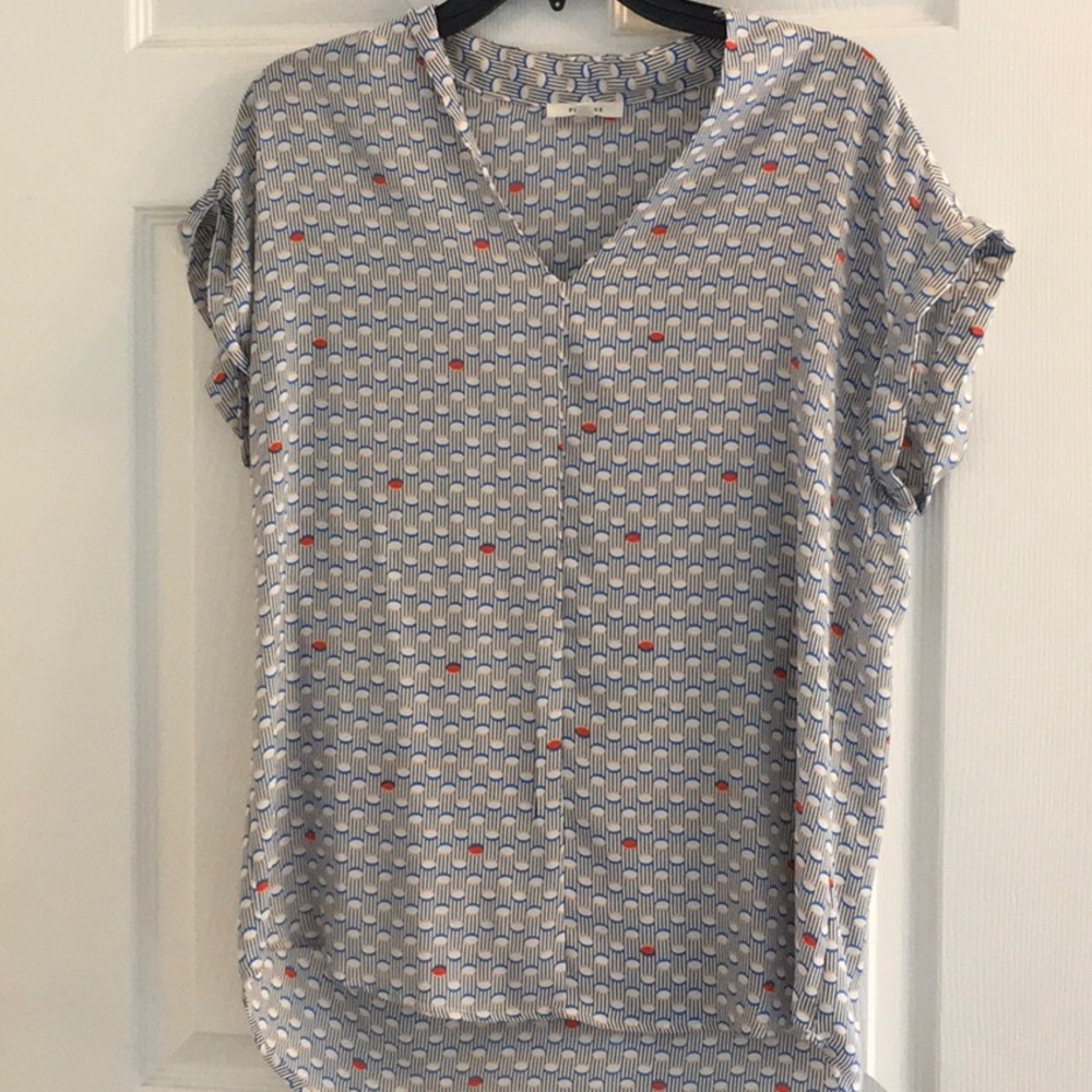 Lightweight cap sleeve blouse. Size small.